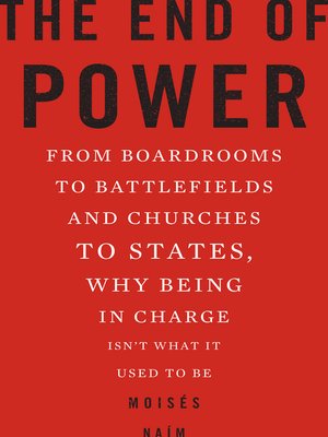 cover image of The End of Power